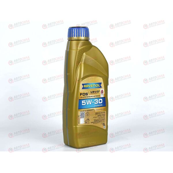 Масло ДВС RAVENOL 5W30 FDS SP/CF A5/A7/B5/B7 MB-Approval 229.6 Renault RN 0700 Ford WSS-M2C913-D 1л
