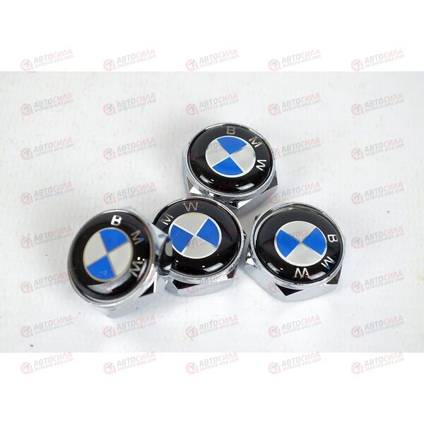 Болт крепления номерного знака BMW металлик (4 шт) AV