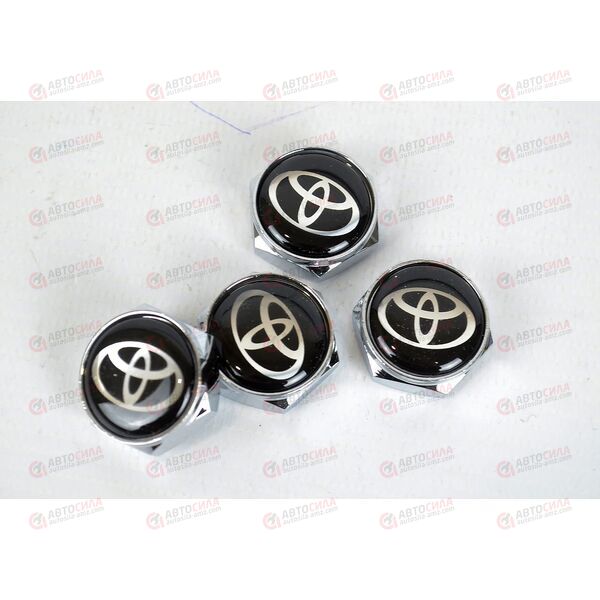 Болт крепления номерного знака TOYOTA металлик (4 шт) AV