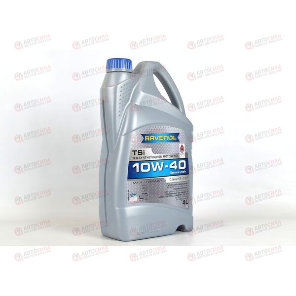 Масло ДВС RAVENOL 10W40 TSI SP/CF A3/B4 VW 501.01/VW 505.00/MB 229.1/MB 229.3/VW 500.00/VW 502.00 4л
